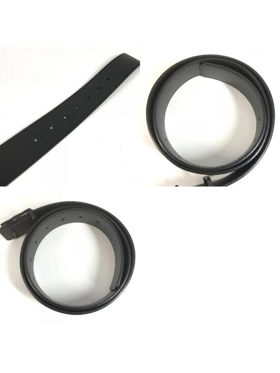 Louis Vuitton Belt Ceinture LV Initial Epi Leather Noir Black main image 2